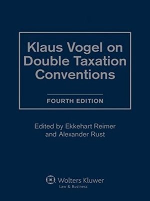 cover image of Klaus Vogel on Double Taxation Conventions